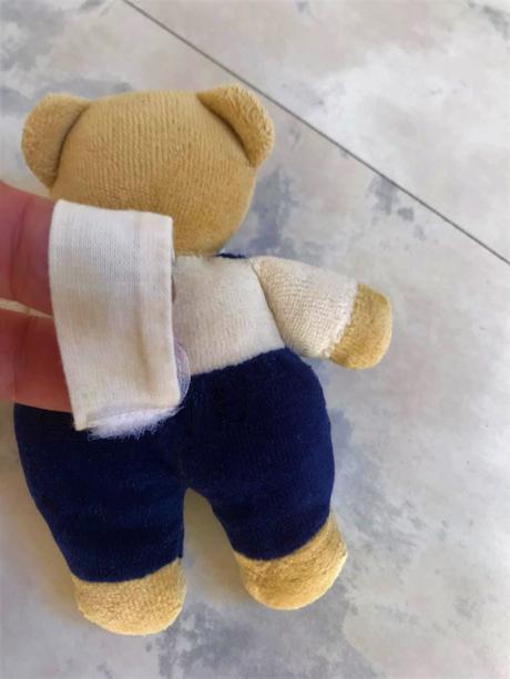 Hrkálka - plyšový macko,