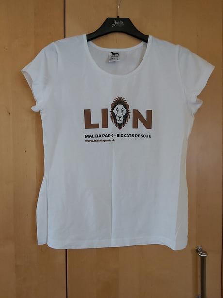 Dámske biele tričko malkia park č.l, l