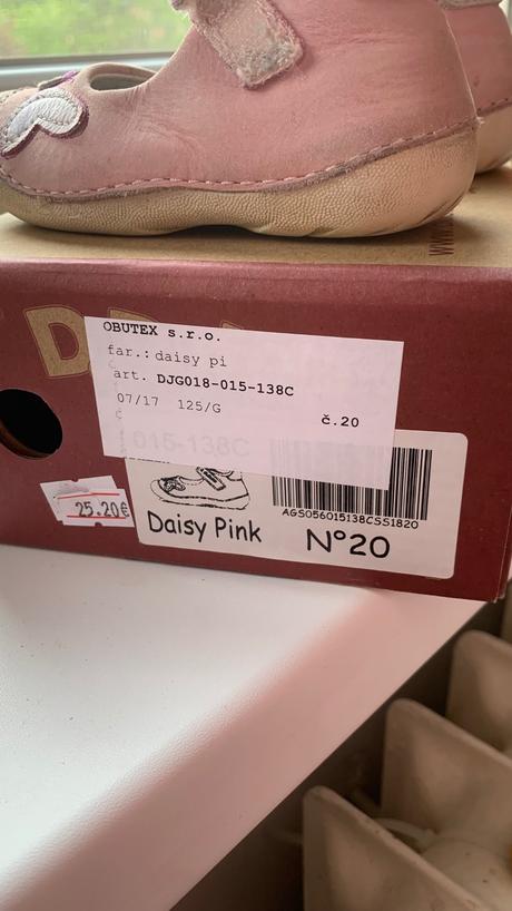 D.d. step balerínky veľ 20, d.d.step,20