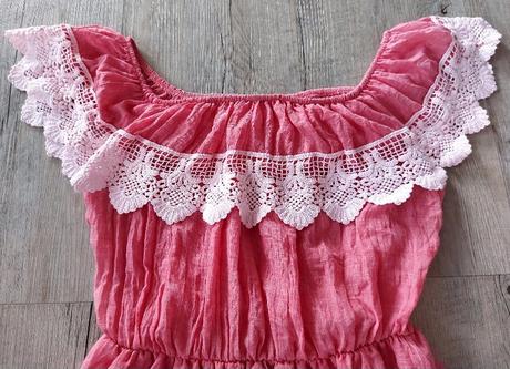 Letné šaty s volánom, 36