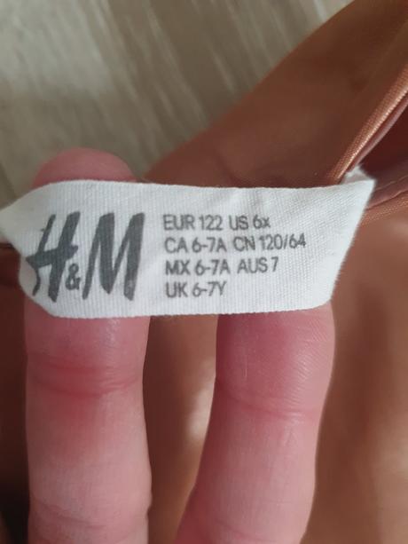 Slávnostné šaty, h&m,122