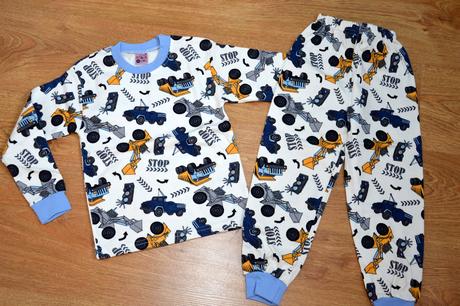 Detské bavlnené obrázkové pyžamko bavlnené, 86 - 164