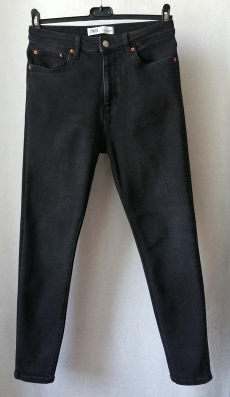 Zara pohodlné elastické rifle, zara,38