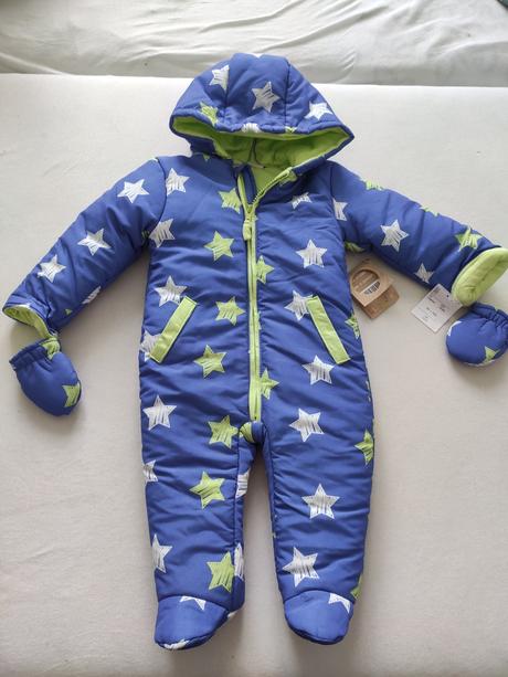 Nový zimný chlapčenský overal, 74