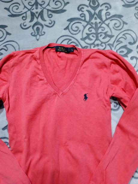 Ralph lauren dámsky pulovrik s v-vystrihom, ralph lauren,s