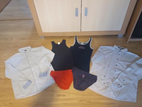 Dve slávnostné košele veľ. 152 +darček, next,152