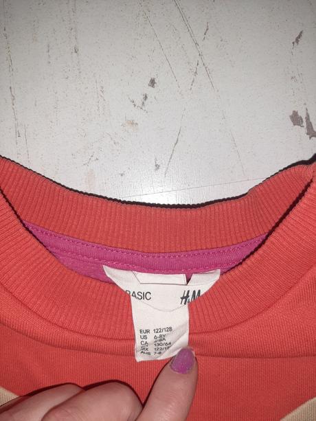Mikina basic, h&m,122