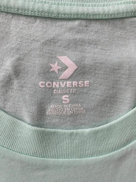 Zelené tricko, converse,s