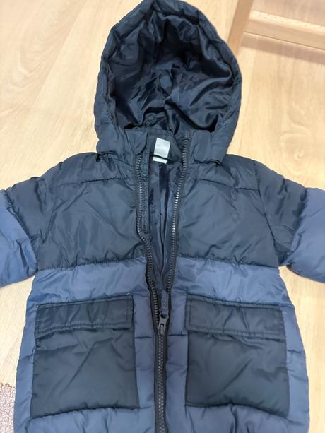 Tepla zimna bunda chlapec 92, h&m,92