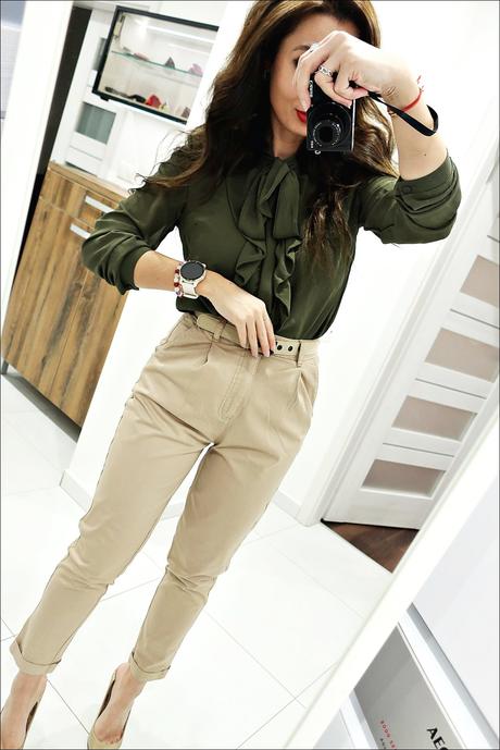 Nohavice reserved s opaskom, reserved,xs