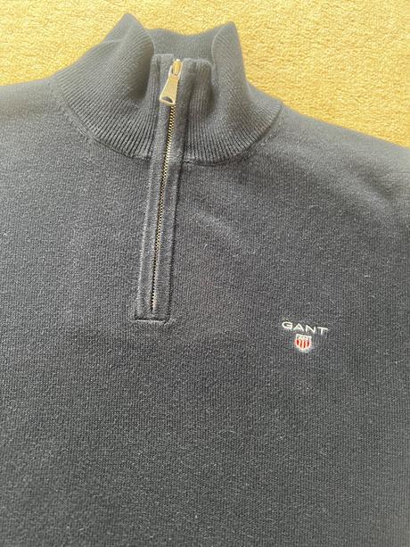 Chlapčenský pulover gant na vrchný zips, gant,146