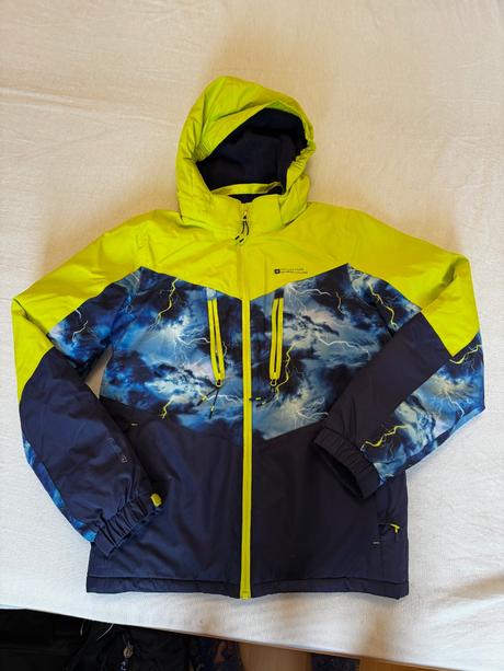 3x vzatá zimná vetrovka zn. mountain warehouse, mountain warehouse,164