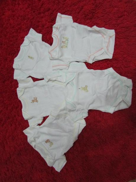 Sada krátkorukávových body 4,50eur, f&f,56