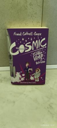 Cosmic it's one giant leap for boy-kind - f. c-b.,