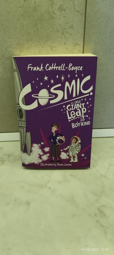 Cosmic it's one giant leap for boy-kind - f. c-b., 