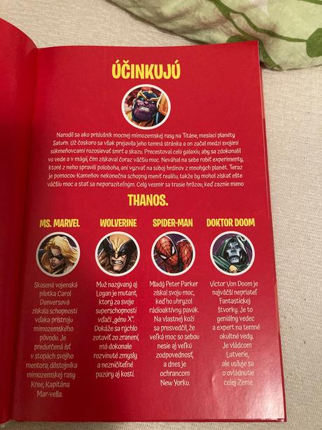 Kniha avengers, 