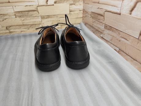 Clarks 45 - pánske kožené čierne topánky, clarks,45