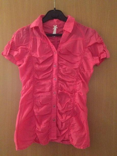 Ružová košeľa viceversa, s