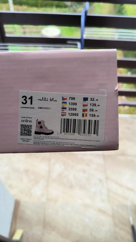 Zateplené čižmičky, nelli blu,31