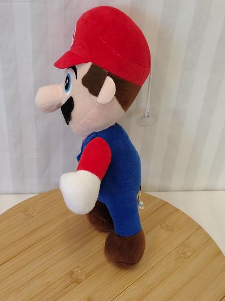 Plyšový super mario s prísavkou, 28 cm,