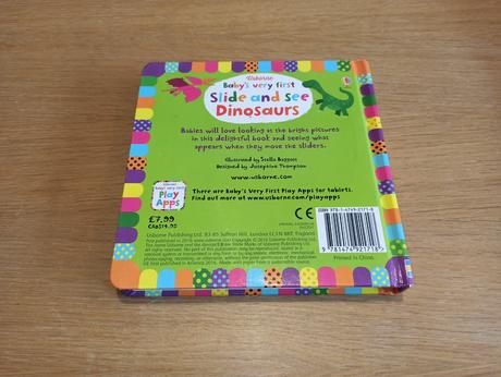 Slide and see dinosaurs leporelo, 