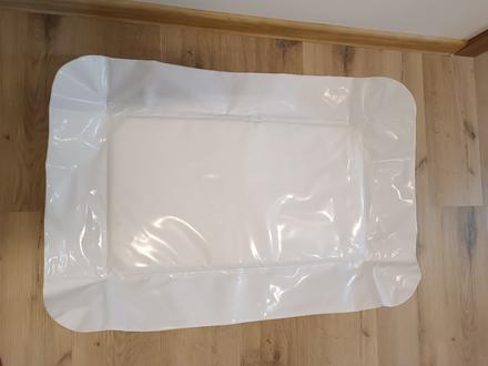 Prebaľovacia podlozka nafukovacia a potah - ikea,