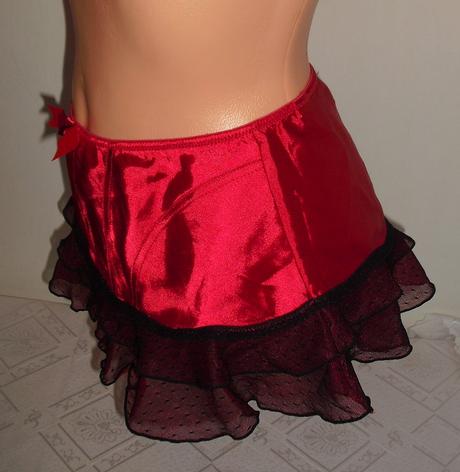 Satenova sexy suknicka pradielko, s