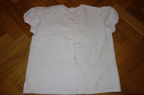 Kvietkovaná retro blúzka 10 rokov , 140