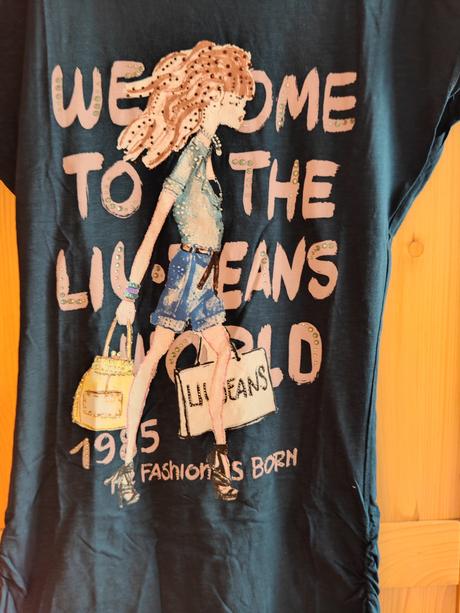 Liu jo original dlhsie štýlové tričko m, liu jo,m