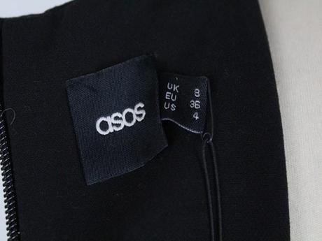 -šaty s volánom asos veľ. 34/36, xs