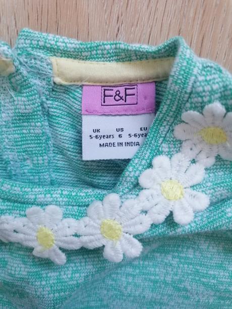 Dievčenské tričko f&f, f&f,116