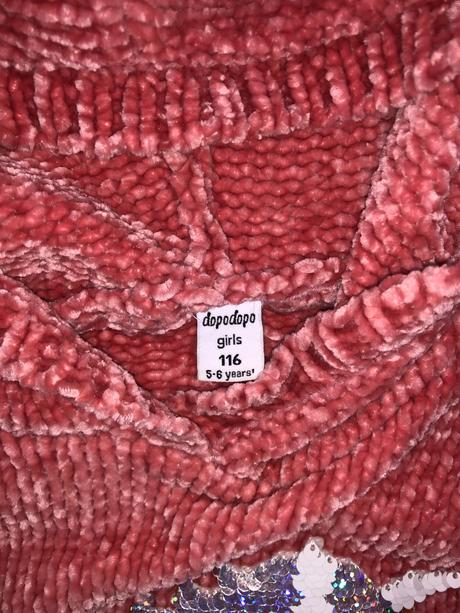 Teplúčko svetrik velkost 116, takko,116