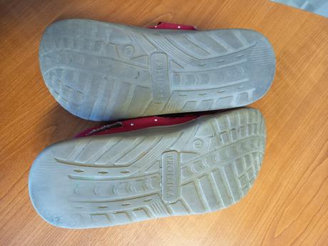 Barefoot sandalky protetika tafi red , vd 19,5 cm, protetika,31