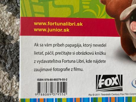 Rio - dobrodružstvá papagája, ktorý nevedel lietať, 