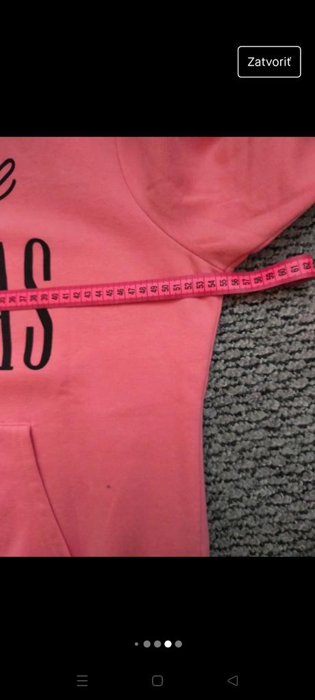 Mikina ružová, primark,m