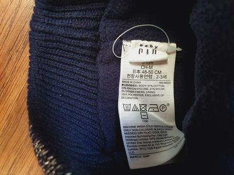 B1258 čiapka, srdce, gap,92