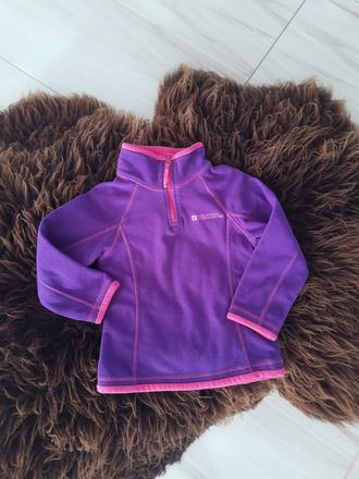 Detská flísová mikina 98/104, mountain warehouse,98