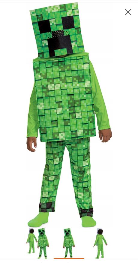 Karnevalová maska minecraft, 