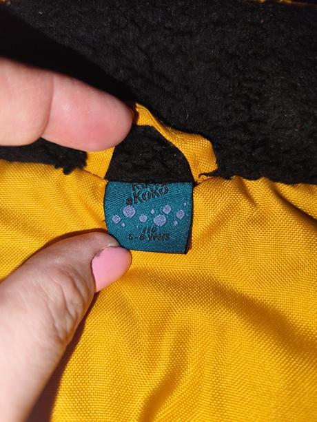 Horčicová zimná bunda, kiki&koko,116