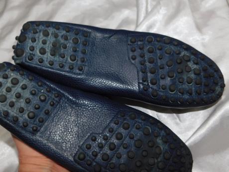 Kvalitne damske kozene mokasiny, 38