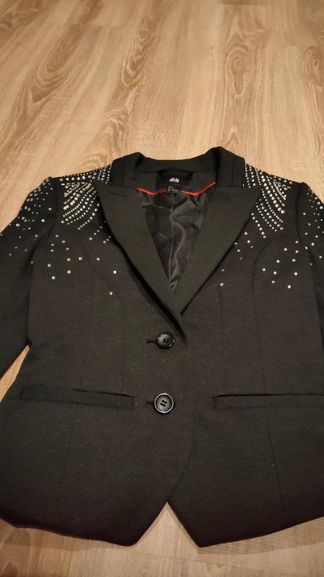 Podšité sako 36, h&m,s