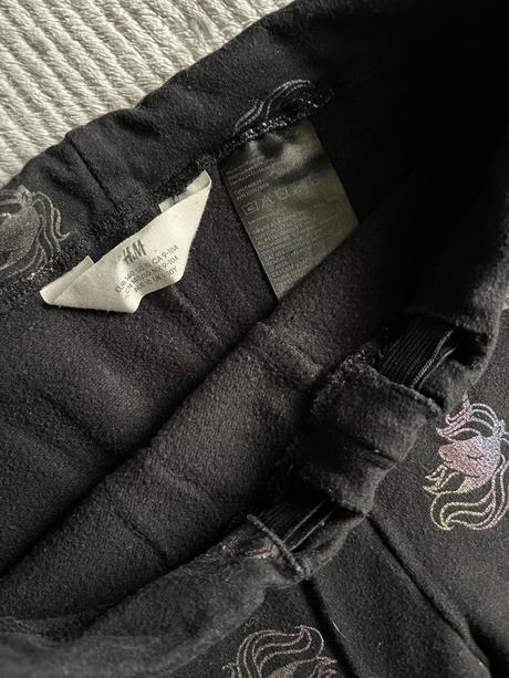 Zateplené legíny, h&m,140