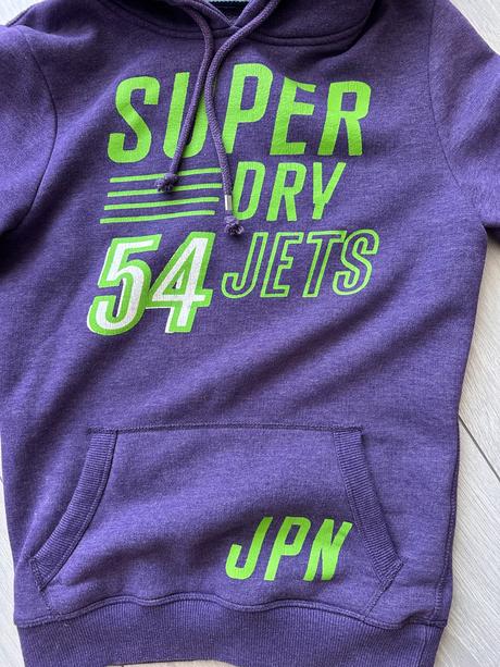 Hrubsia tepla mikina super dry, superdry,s