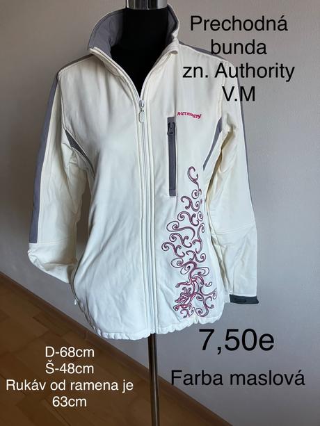 Prechodná bunda authority, authority,m