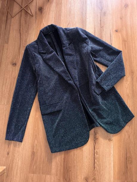 Trblietavé oversize sako, s