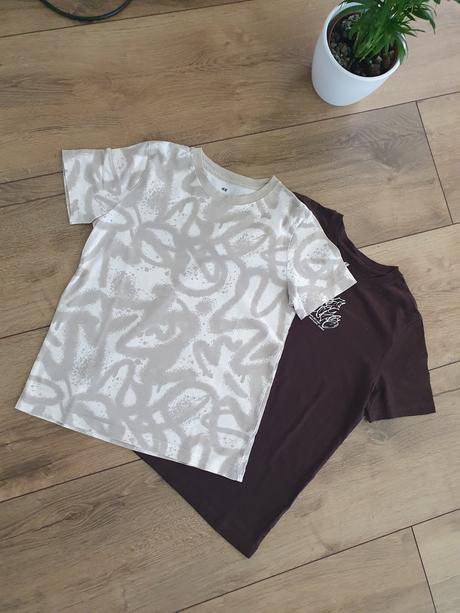 Tričká 3ks h&m, h&m,134