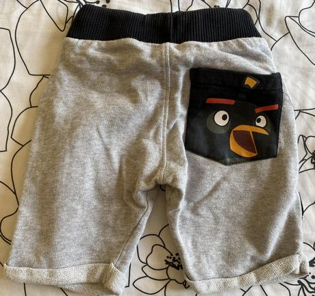 Teplákové kraťasky angry birds v. 86/92, 86