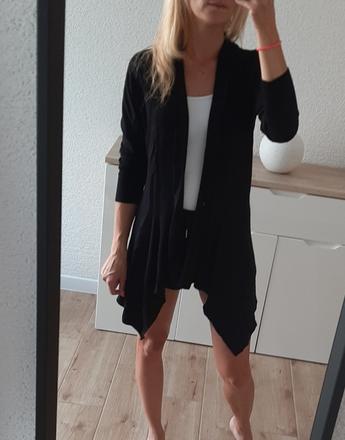 Plátený kardigán, amisu,s