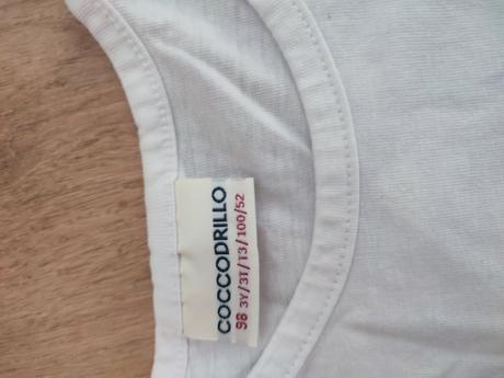 2x tričko coccodrillo, coccodrillo,98