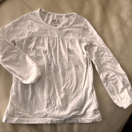 Kiki&koko biely bavlneny top vel.6, kiki&koko,116